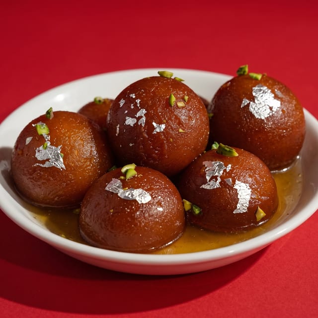 Gulab Jamun.